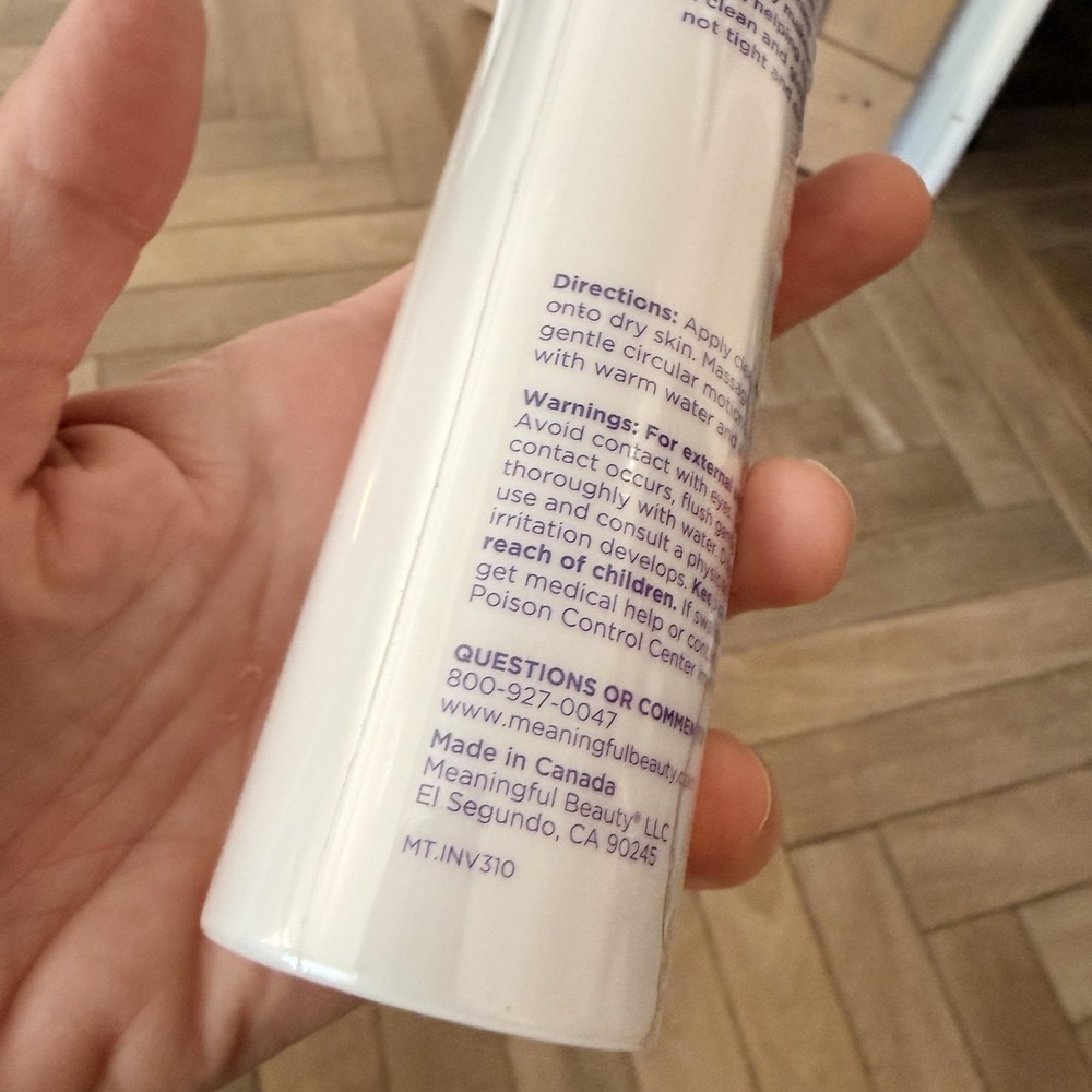 Meaningful Beauty Cindy Crawford Skin Softening Cleanser 6 Oz Womens Face - Picture 7 of 7